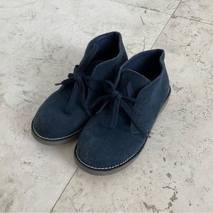 Crewcuts blue suede boots